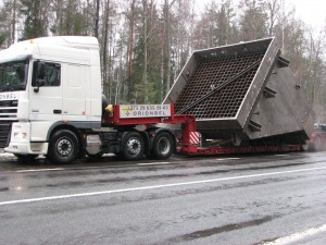 Перевозка оборудования для химзавода В=5.3м Н=5.6м
