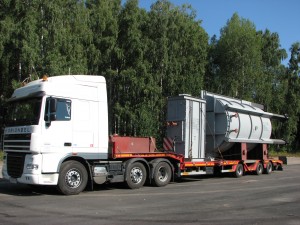 Перевозка оборудования печь