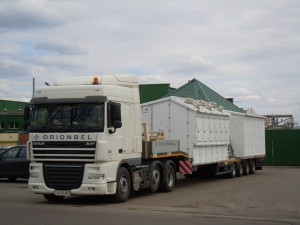 Перевозка трансформаторной подстанции