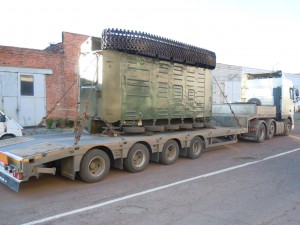 Перевозка конверсионной техники БТР